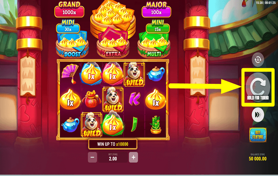 4 Bao Panda Hold and Win СТРЕМИТЕСЬ К ПРИЗУ.