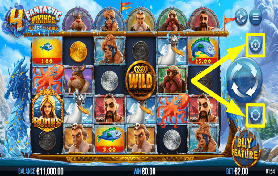 4 Fantastic Vikings Go Ice Fishing DETERMINE YOUR WAGER.