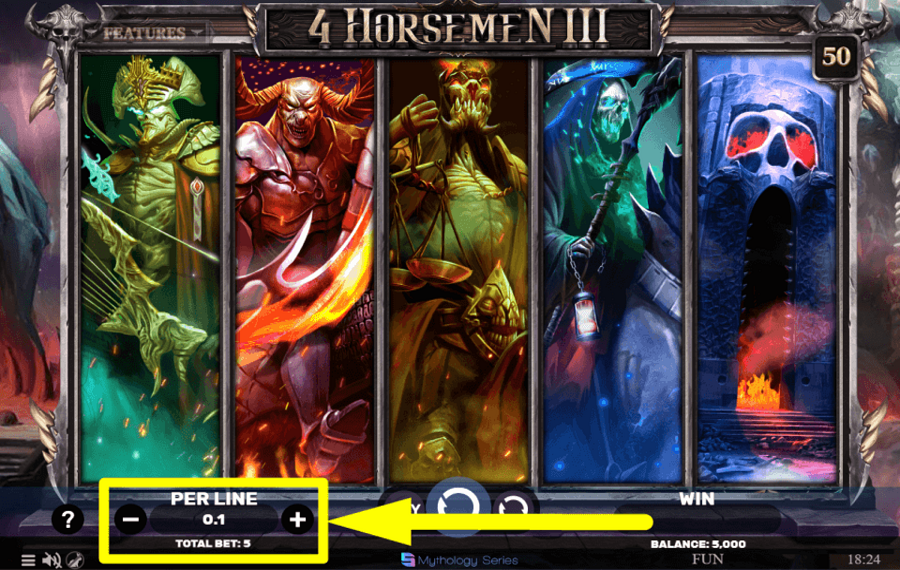 4 Horsemen III ATTRIBUEZ VOTRE PARI.