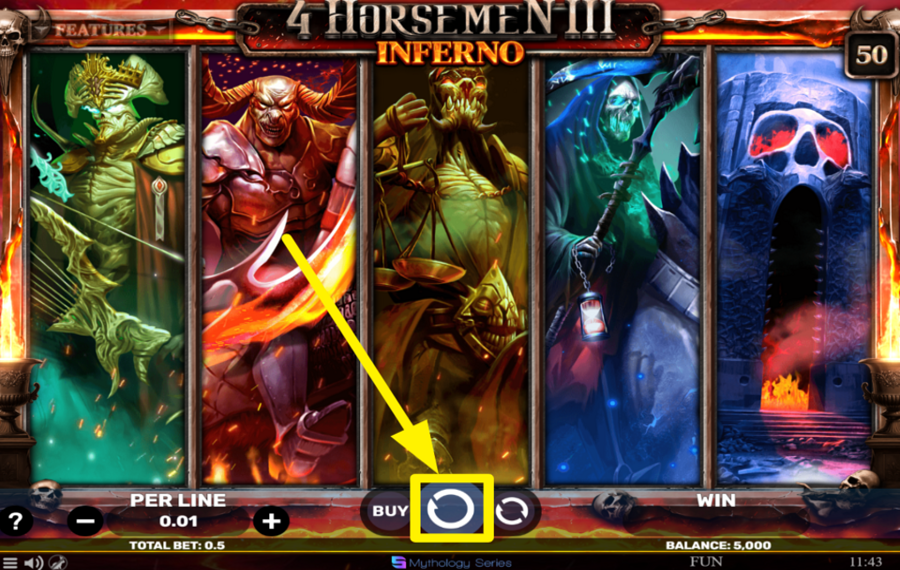 4 Horsemen III Inferno TOURNEZ POUR RÉUSSIR !