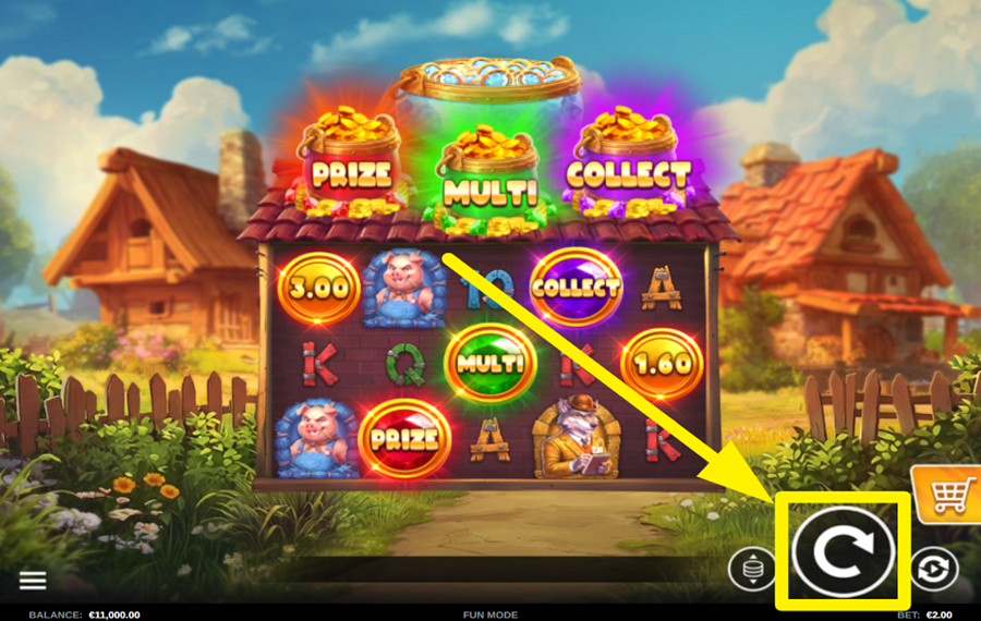 4 Pot Piggy Snatch Hold and Win DREHE DICH FÜR DEN SIEG!