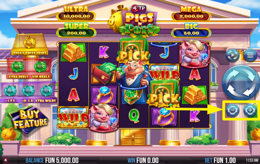 4TP Pigs N Pots DECIDE ON YOUR WAGER.