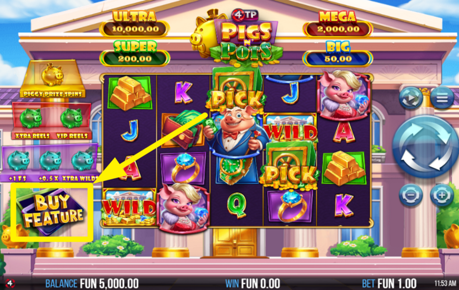 4TP Pigs N Pots FREE SPINS, MORE WINS?