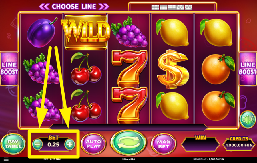 5 Boost Hot УКАЖИТЕ СВОЮ СТАВКУ.