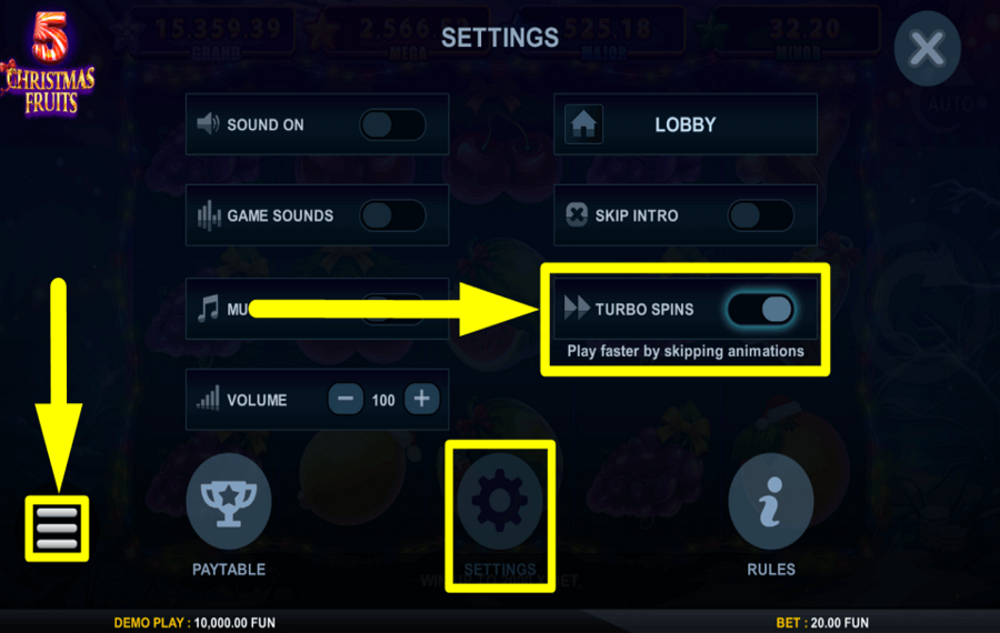 5 Christmas Fruits GO FULL SPEED.