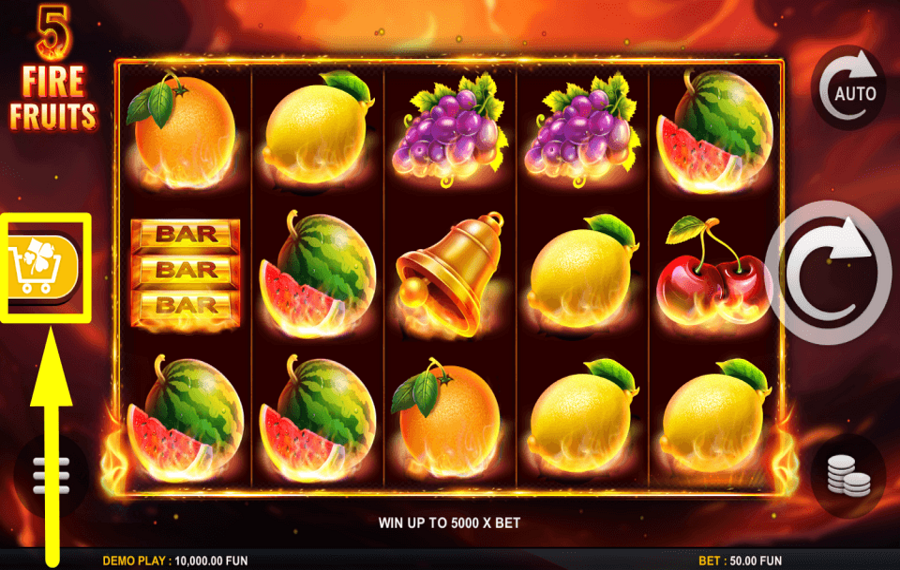 5 Fire Fruits ACQUIRE EXTRA TURNS.