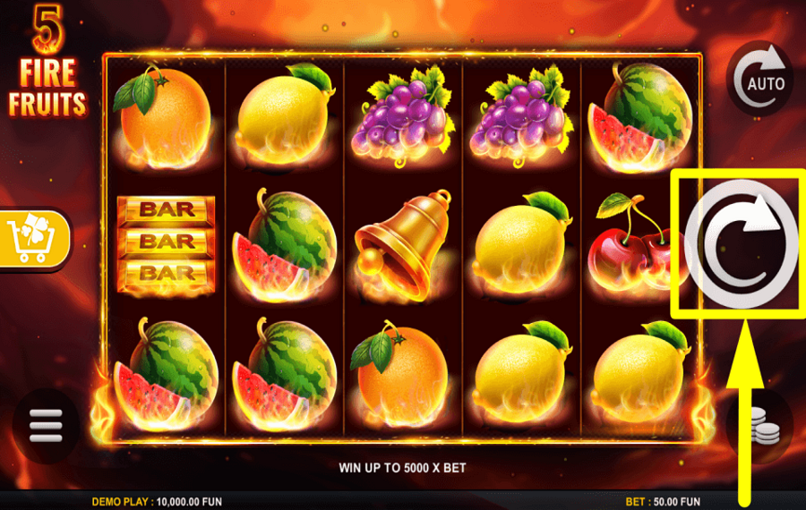 5 Fire Fruits AIM FOR THE PRIZE.