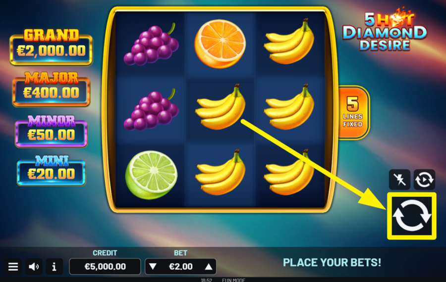 5 Hot Diamond Desire НАЧНИТЕ СВОЮ ИГРУ!