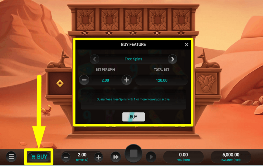 5 Tombs of Fortune ACQUIRE BONUSES.