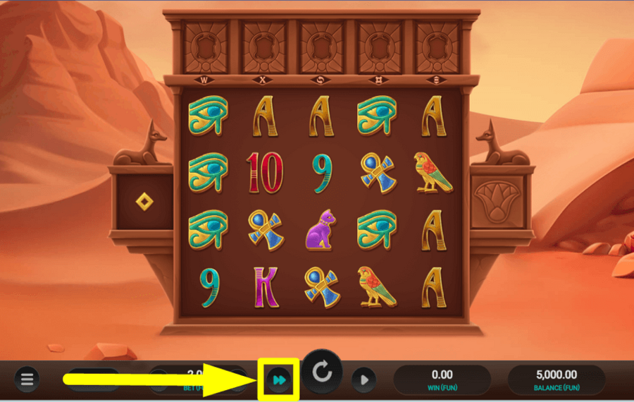 5 Tombs of Fortune ACTIVATE TURBO MODE.