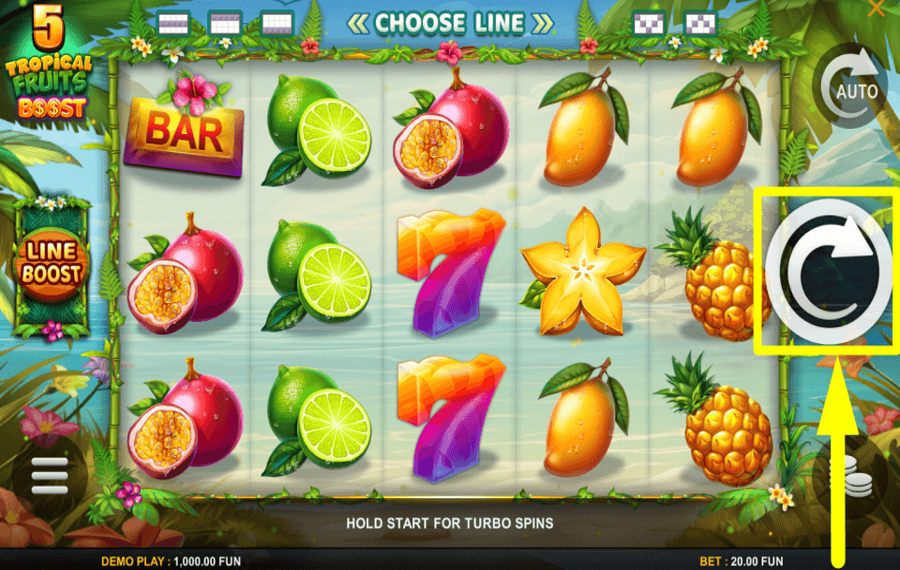 5 Tropical Fruits Boost JUEGA POR RECOMPENSAS.