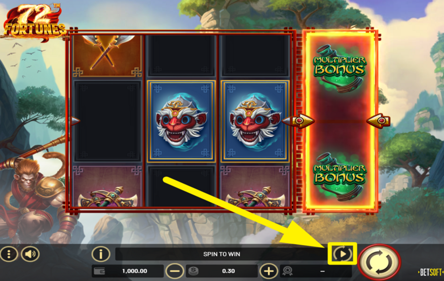 72 Fortunes UTILIZZA LA FUNZIONE RIPRODUZIONE AUTOMATICA.