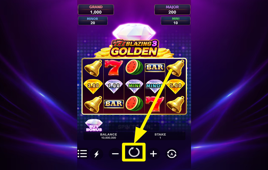 777 Blazing 3 Golden GIRA LOS CARRETES.