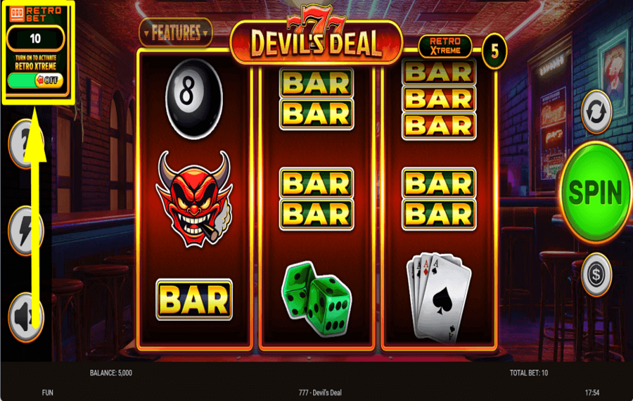777 Devils Deal VERSPRECHEN SIE MEHR CREDITS.