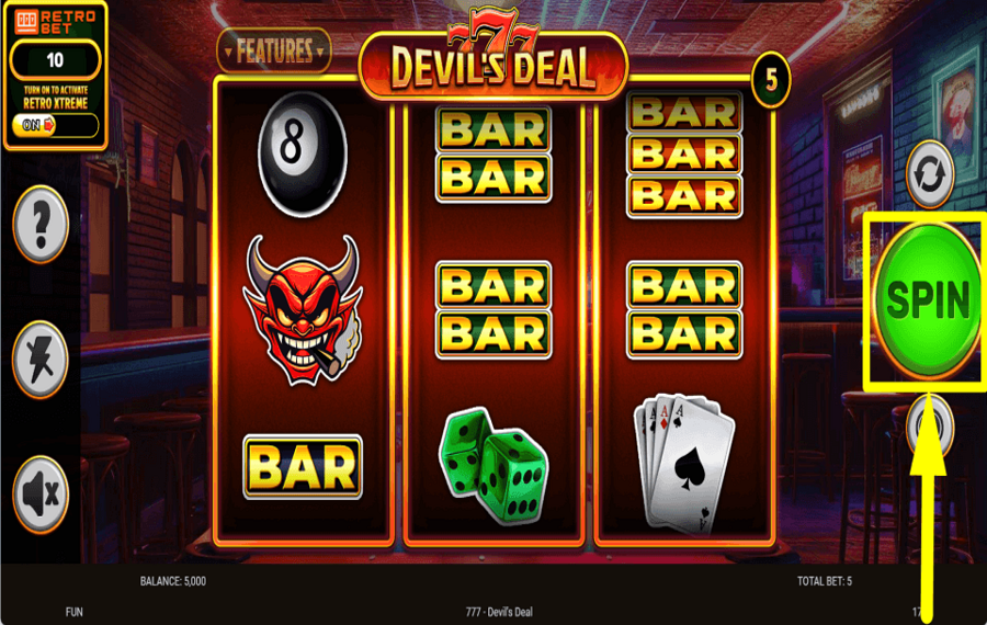 777 Devils Deal SPIELEN SIE DAS SPIEL.