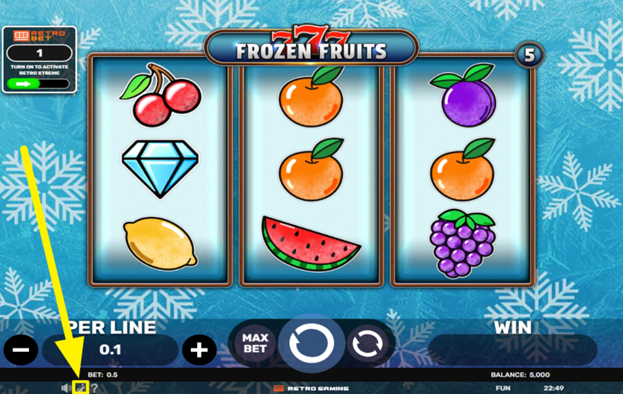 777 Frozen Fruits ÉLEVEZ LE TEMPO.