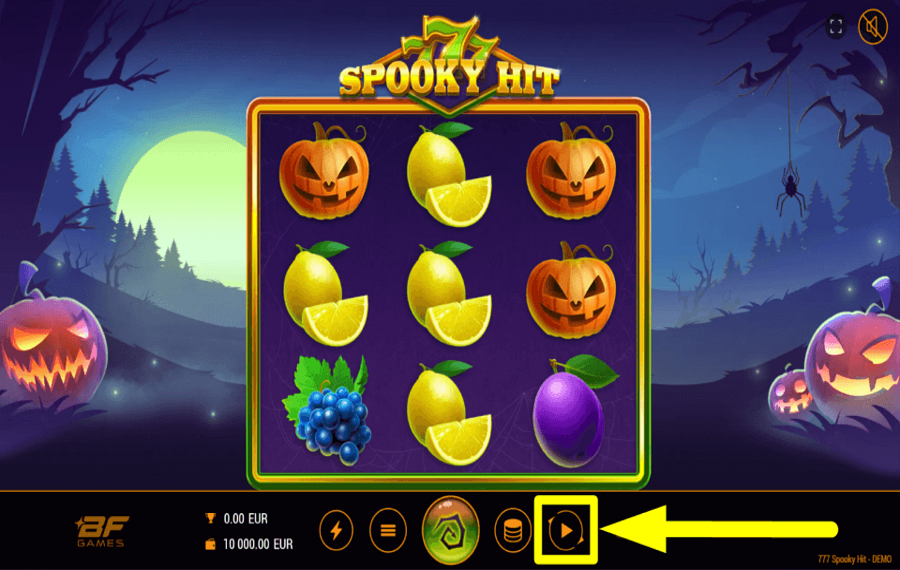 777 Spooky Hit ENABLE AUTOPLAY.