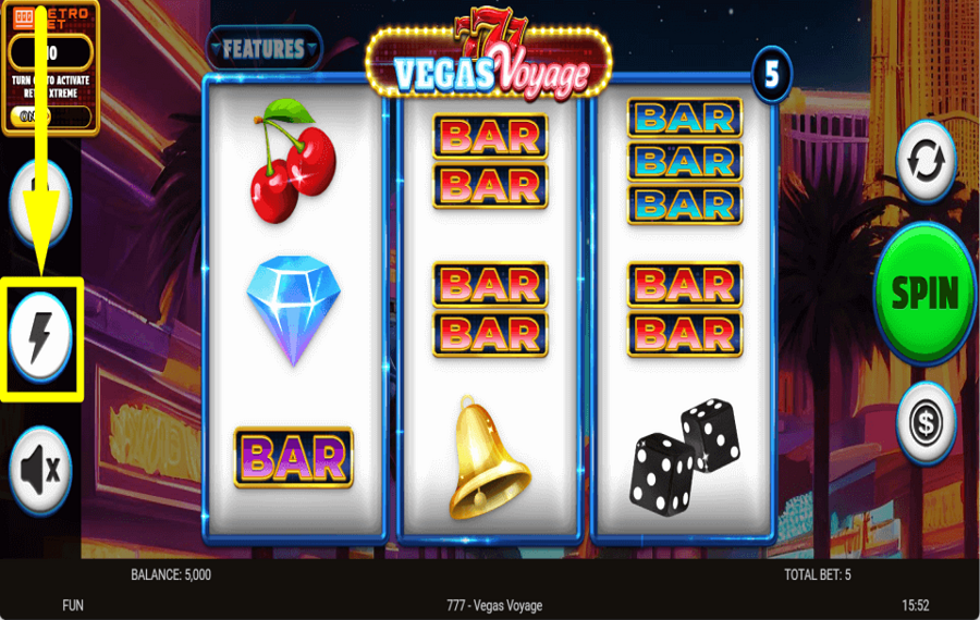 777 Vegas Voyage ACCÉLÉREZ VOTRE RYTHME.