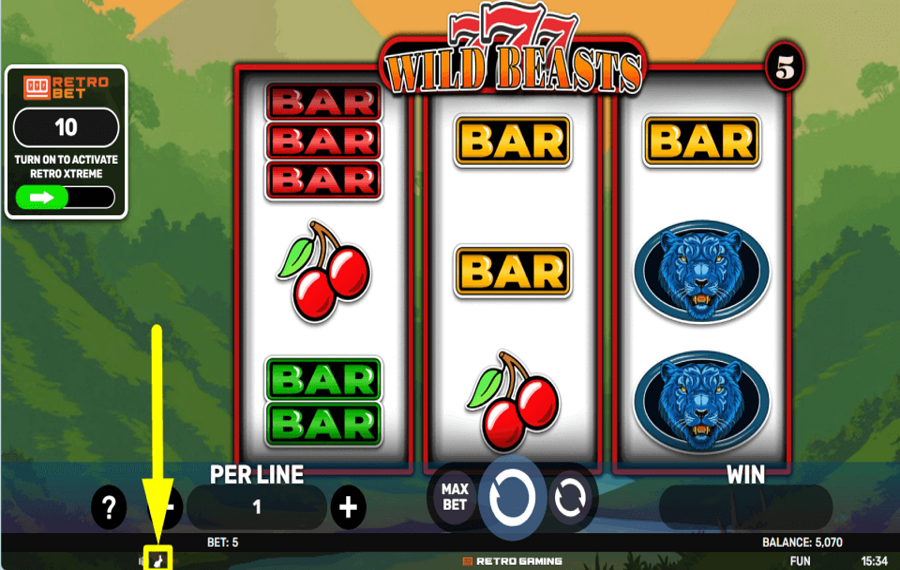 777 Wild Beasts BESCHLEUNIGEN SIE DIE KURVEN.