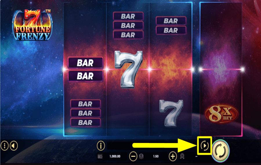 7 Fortune Frenzy ENTDECKEN SIE DIE AUTOPLAY-FUNKTION.