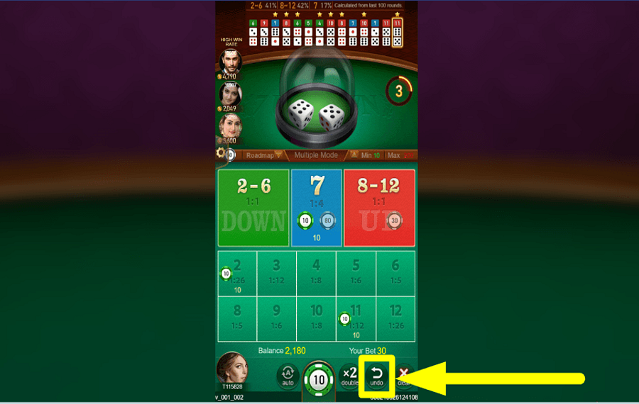 7 up 7 down REPLANTEA TU APUESTA.
