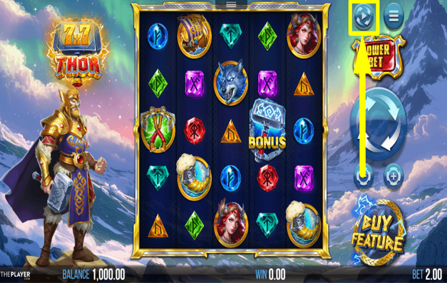 7x7 Thor ACTIVATE AUTOPLAY.