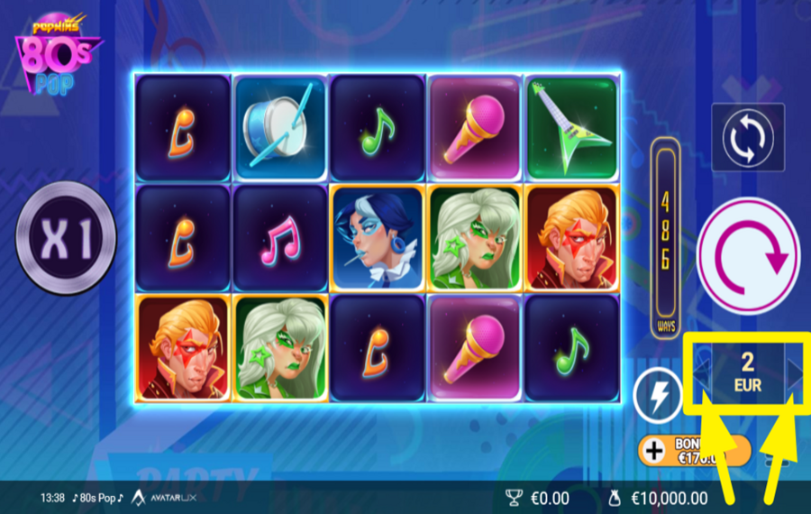 80sPop DETERMINE YOUR BET.