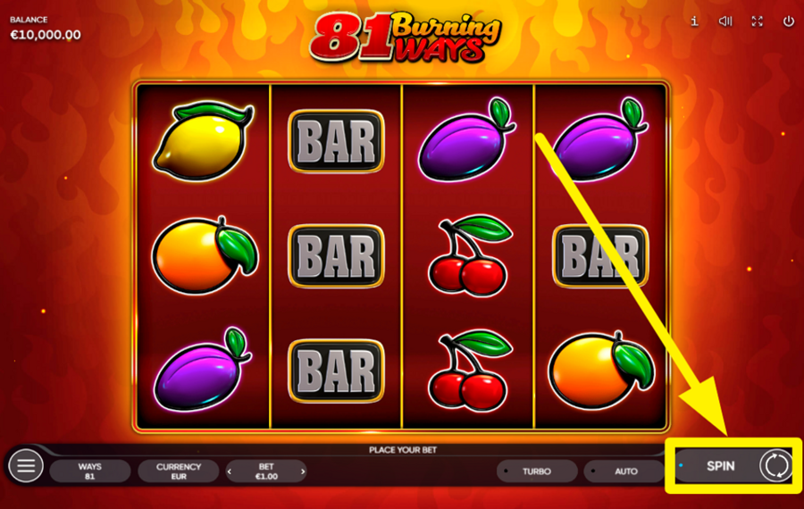 81 Burning Ways ENTER THE ACTION!