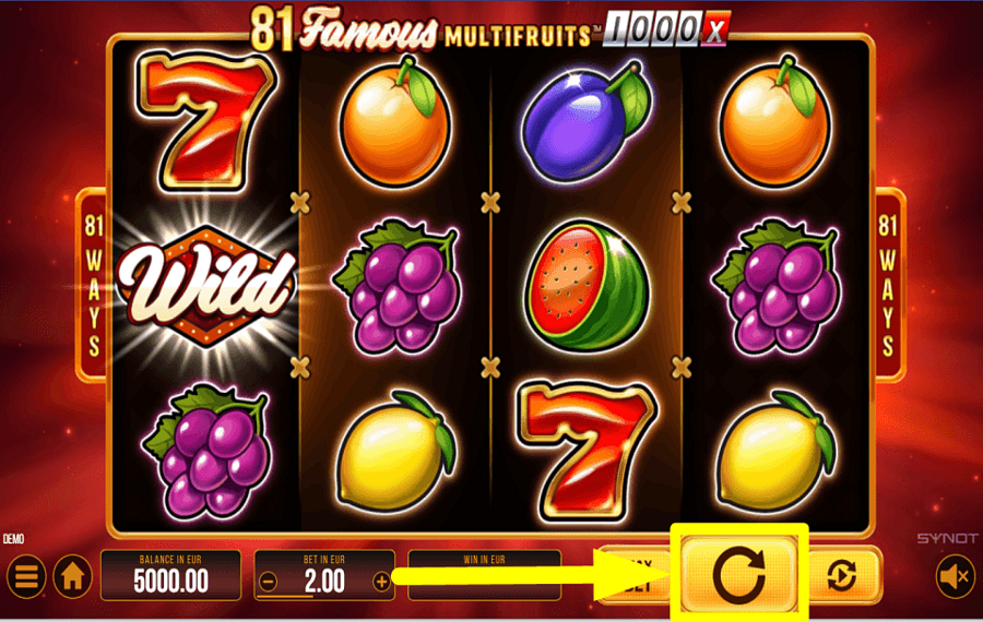 81 Famous Multifruits 1000 КРУТИТЕ ВИНТЫ.