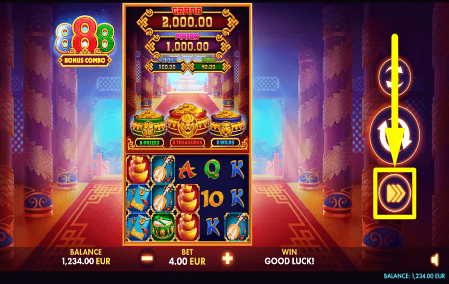 888 Bonus Combo STEP UP THE PACE.