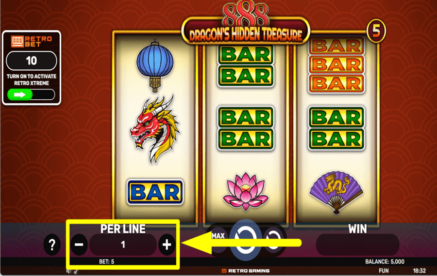 888 Dragons Hidden Treasure GEBEN SIE IHREN WETTSATZ AB.