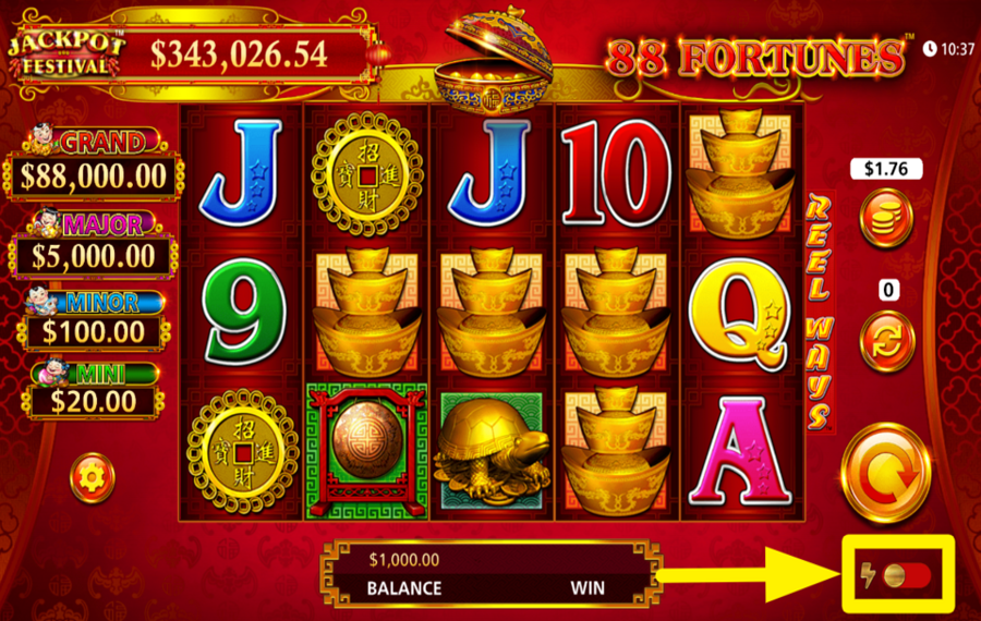 88 Fortunes Jackpot Festival ПОВЫШАЙТЕ ТЕМП.
