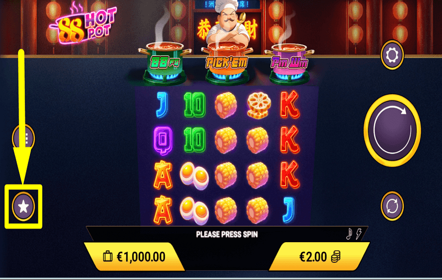 88 Hot Pot APPROFITTA DEL BONUS.