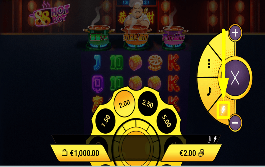 88 Hot Pot ACCELERA IL GIOCO.