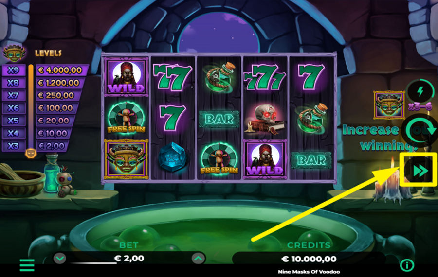 9 Masks of Voodoo DÉCLENCHEZ LA LECTURE AUTOMATIQUE.