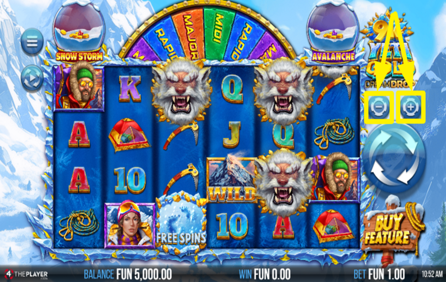 9K Yeti Gold Dream Drop DETERMINE YOUR STAKE.