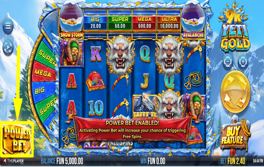 9K Yeti Gold ÄNDERE DEIN GLÜCK.