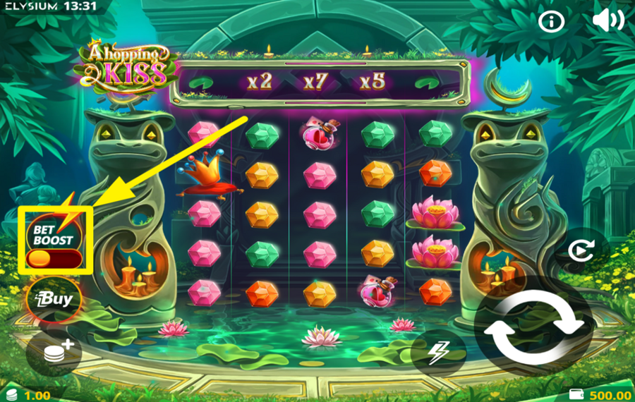 A Hopping Kiss ACTIVEZ BET BOOST.