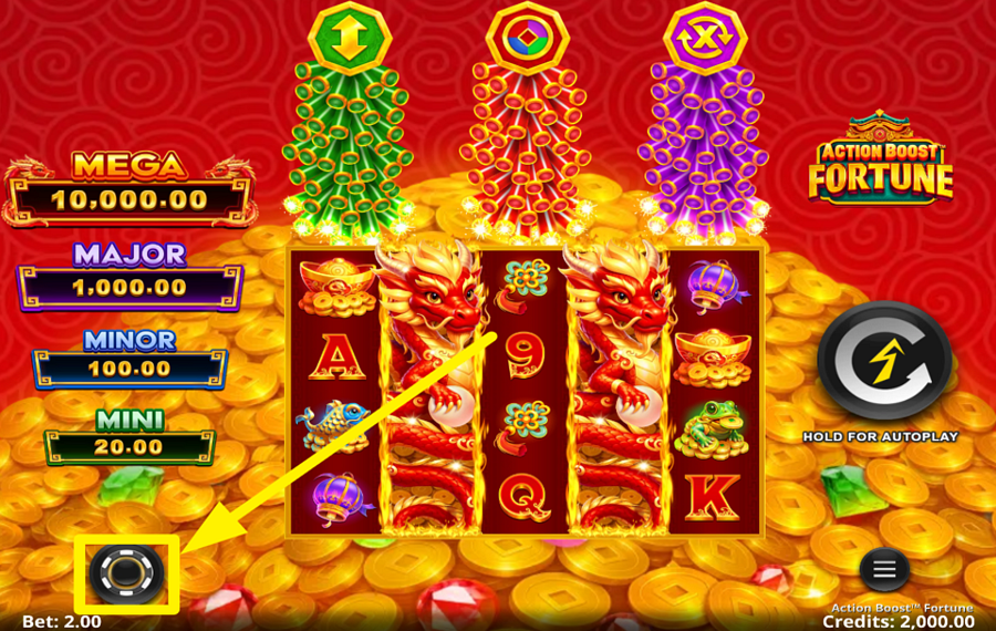 Action Boost Fortune HAGA SU APUESTA.