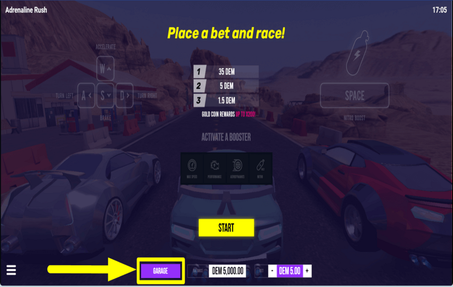 Adrenaline Rush BACK TO THE GARAGE.