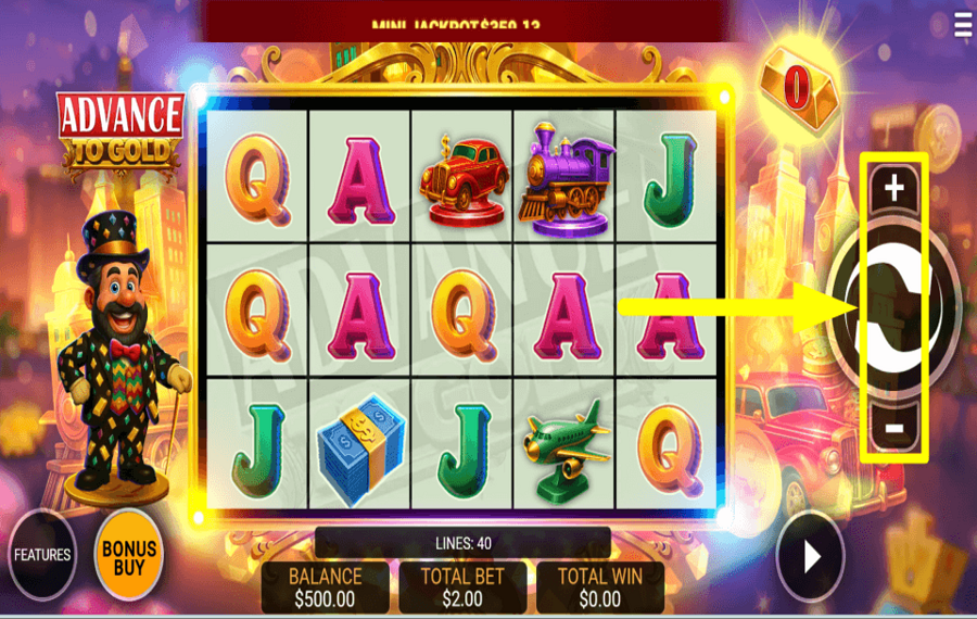 Advance to Gold SELECCIONA TU APUESTA.