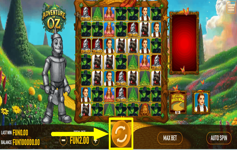 Adventure of Oz TENTA LA FORTUNA.