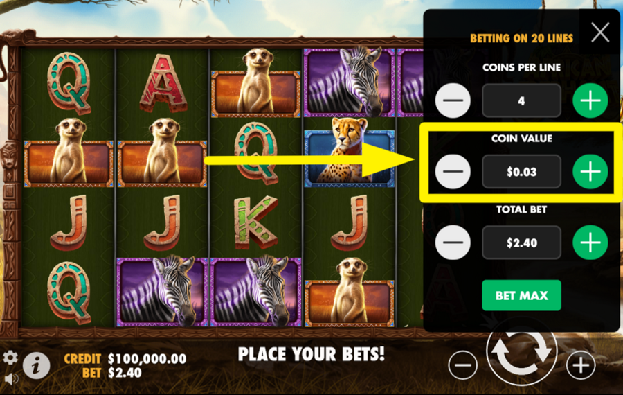 African Elephant CHOOSE YOUR COIN VALUE.