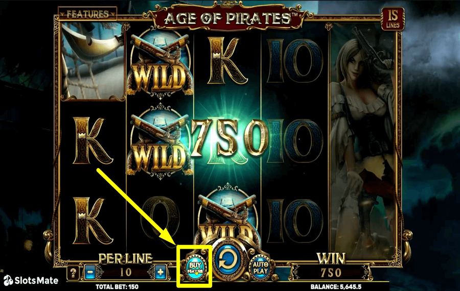 Age of Pirates 15 Lines Использование дополнительной функции «Автозапуск».