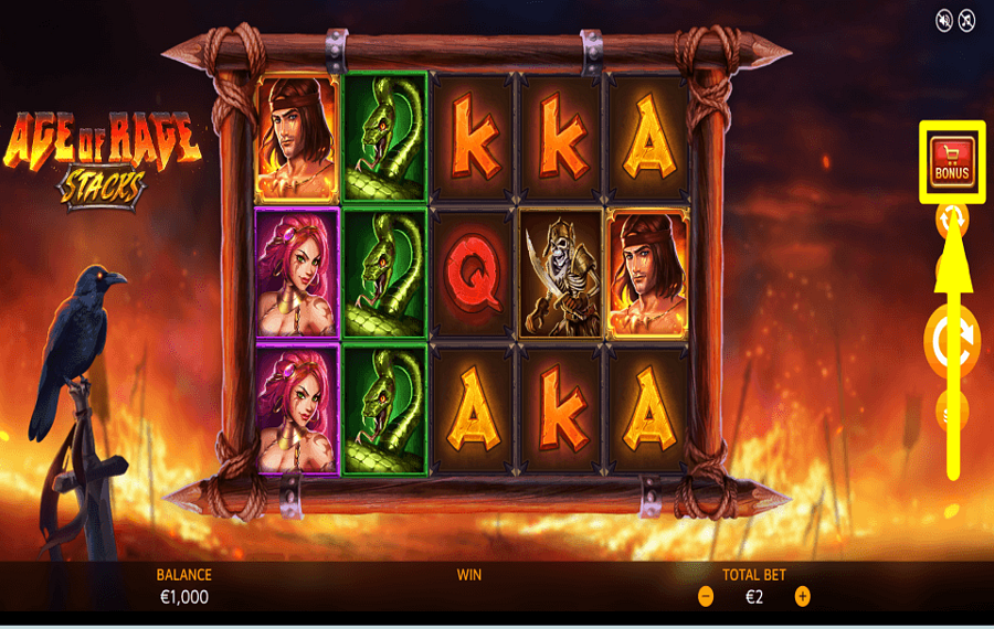 Age of Rage Stacks ボーナスを購入してください。