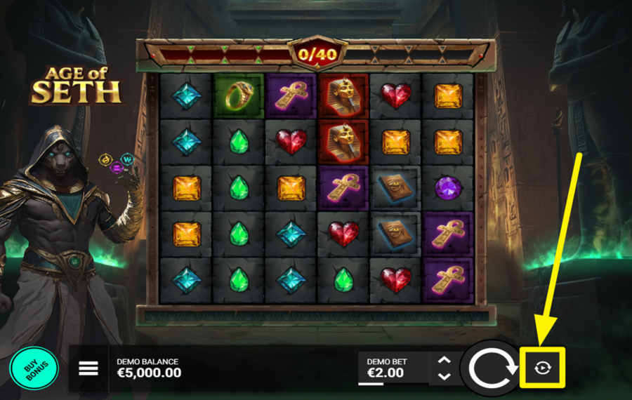 Age of Seth ACTIVATE AUTOMATIC PLAY.