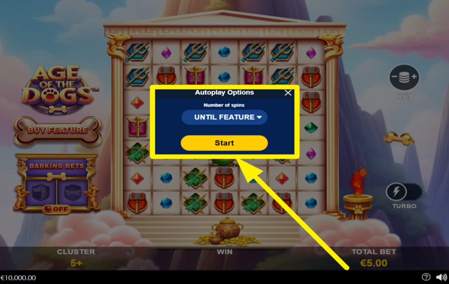 Age of the Dogs FAR GIRARE I MULINELLI AUTOMATICAMENTE.