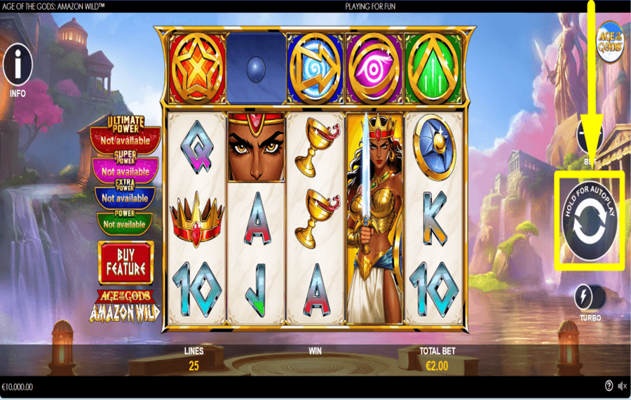 Age of the Gods Amazon Wild INIZIA A GIOCARE D'AZZARDO.