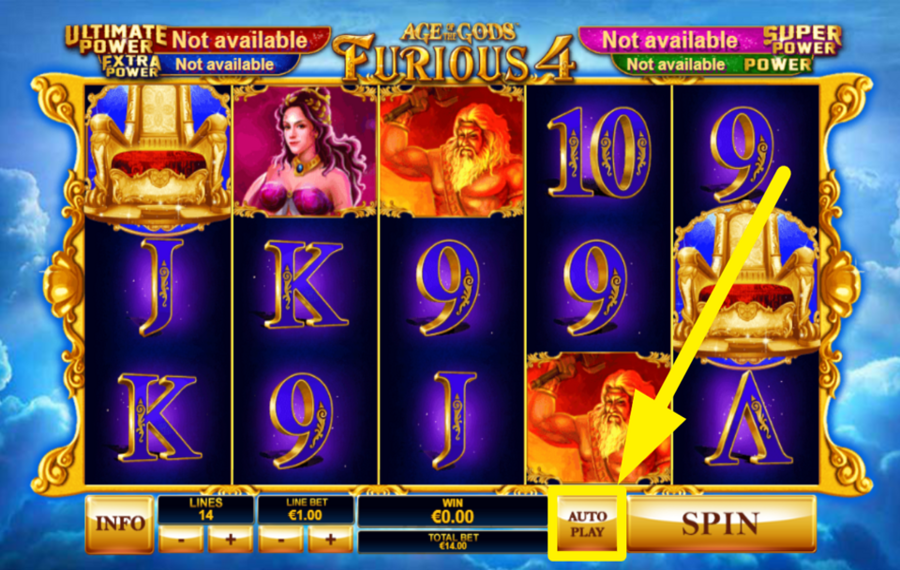 Age of the Gods Furious 4 ЗАПУСК АВТОМАТИЧЕСКОГО ИГРЫ.