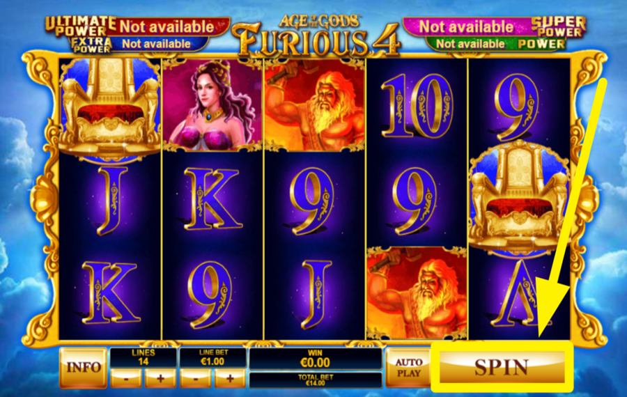 Age of the Gods Furious 4 УЧАСТВУЙТЕ В РАЗВЛЕЧЕНИИ!